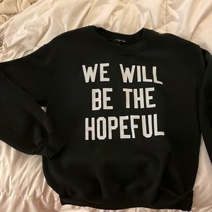 TWLOHA - To Write Love On Her Arms - We Will Be The Hopeful - Sweatshirt - small